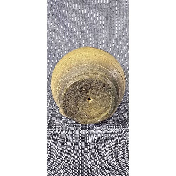 Small Clay Chiminea Vintage Terracotta Mini Tea Light Votive Tabletop Art - Picture 5 of 8